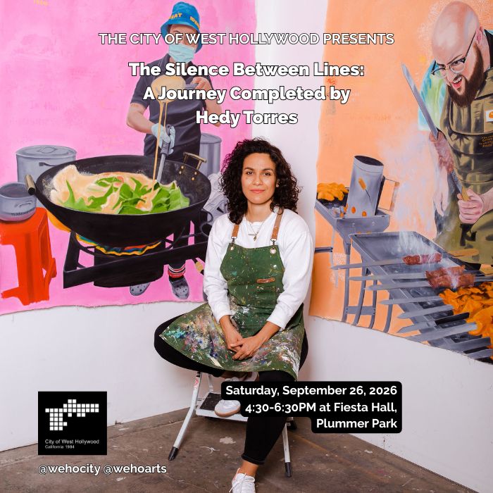 The Silence Between Lines: A Journey Completed – A Live Art event by Hedy Torres