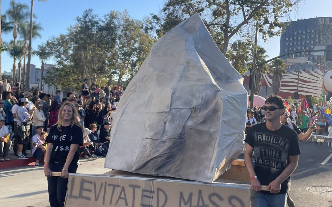 The Rock Makes a Parade