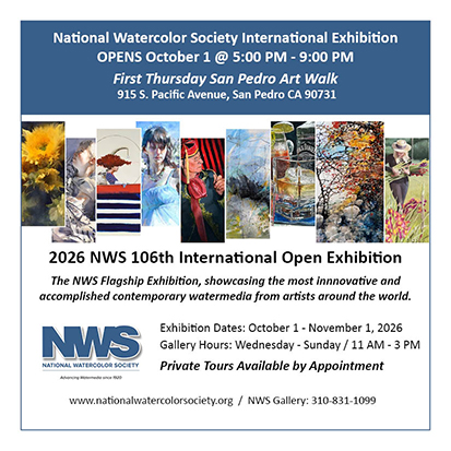 National Watercolor Society’s 106th International Open Exhibition