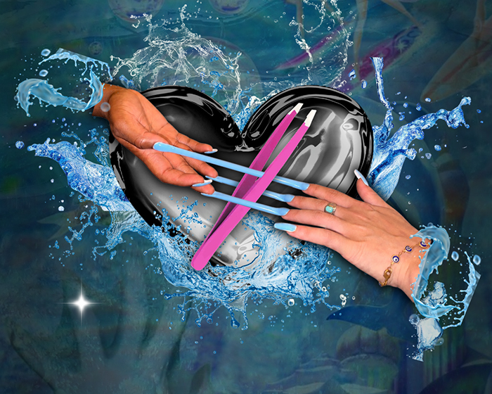 Two Girls One Tweezer