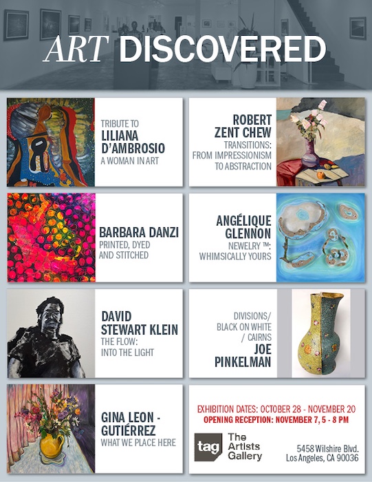 OPENING RECEPTION - TAG Gallery presents SHOW 11 featuring 6 Solo Artists / Group show: Magical Darkness